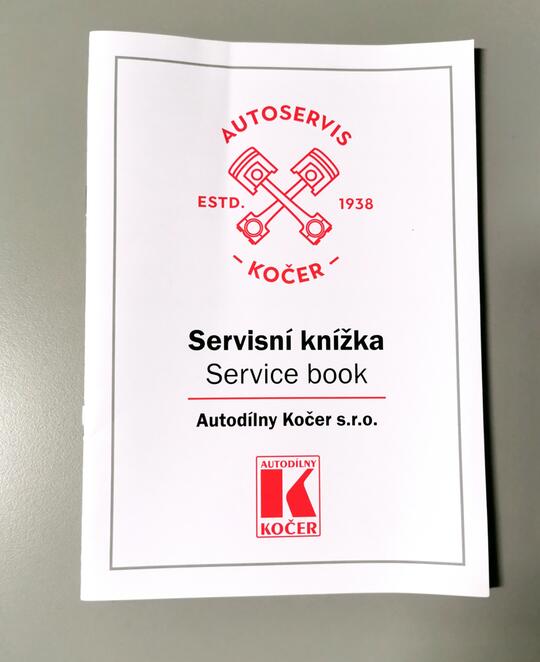 Garanční knížka Kočer